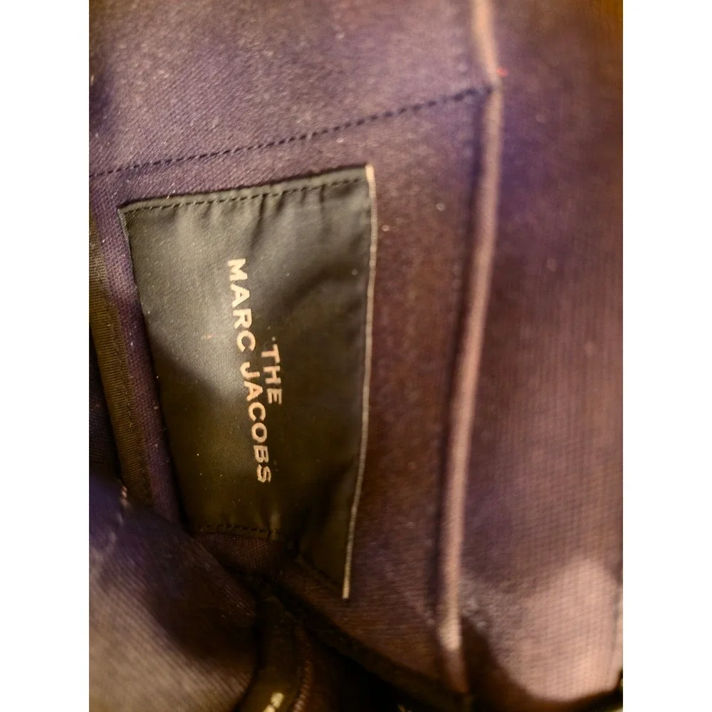 Marc Jacobs The Tote Bag Small Canvas Crossbody Handbag Dark Brown M0016493